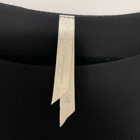 Spicysugar A-Symmetric Black Blouse - Picture 2 of 3